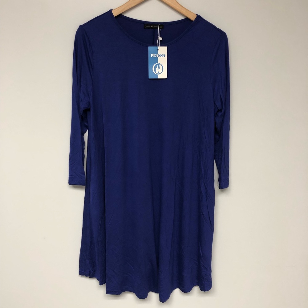 NWT Peassa Blue XL Dress